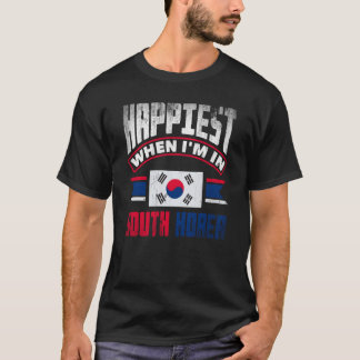 Sydkoreas Flagga är som bäst när jag är i Sydkorea T Shirt