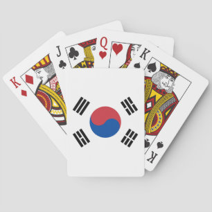 Sydkoreas flagga casinokort