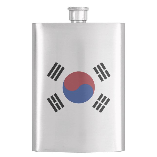 Sydkoreas flagga fickplunta (Framsidan)