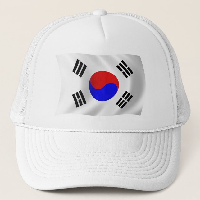 Sydkoreas flagga hatt keps (Framsida)