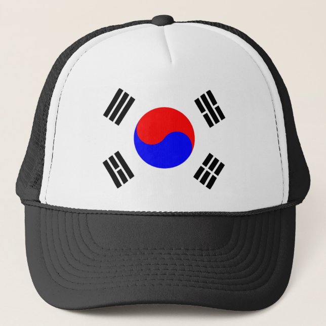 Sydkoreas flagga keps (Framsida)