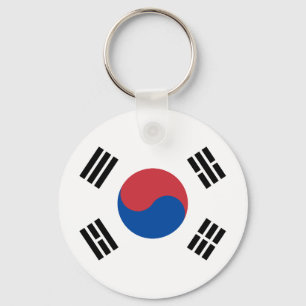 Sydkoreas flagga nyckelring