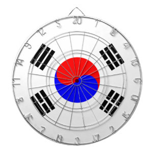 Sydkoreas flagga piltavla
