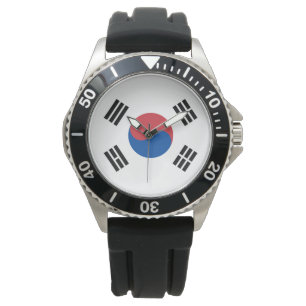 Sydkoreas flagga (ROK) Armbandsur