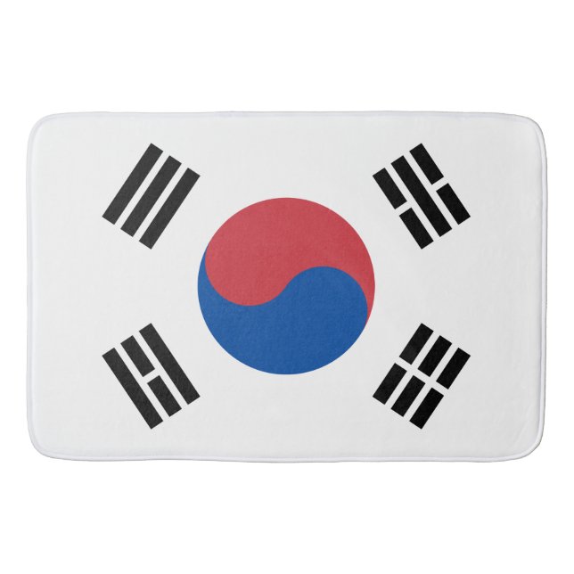 Sydkoreas flagga (ROK) Badrumsmatta (Framsidan)