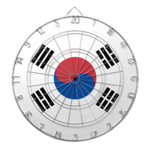 Sydkoreas flagga (ROK) Darttavla