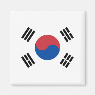 Sydkoreas flagga (ROK) Magnet