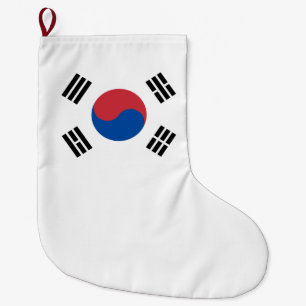 Sydkoreas flagga (ROK) Stor Julstrumpa