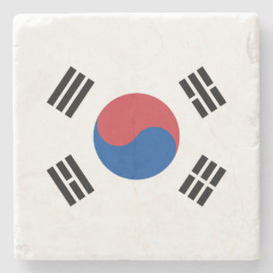 Sydkoreas flagga stenunderlägg