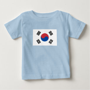 Sydkoreas flagga t shirt