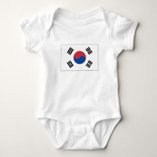 Sydkoreas flagga t shirt