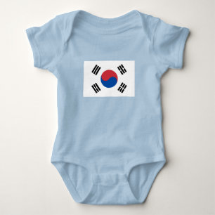 Sydkoreas flagga t shirt