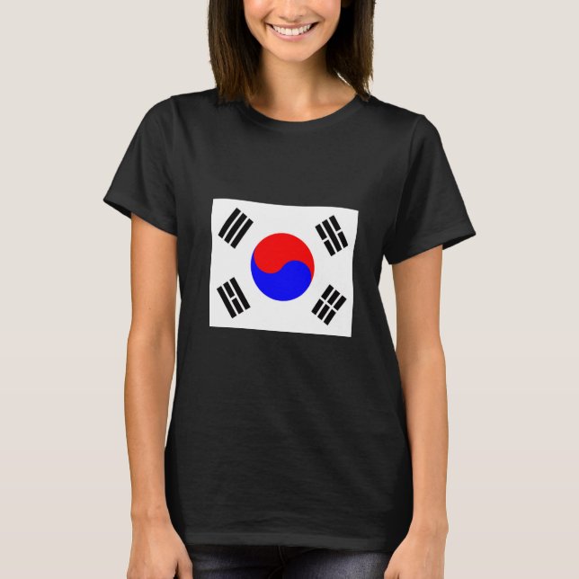 Sydkoreas flagga tröja (Framsida)