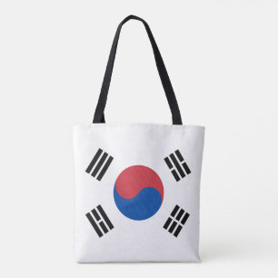 Sydkoreas flagga tygkasse