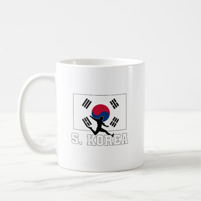 Sydkoreas fotbollsgrupp Kaffe Mugg (Vänster)