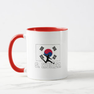 Sydkoreas fotbollslag mugg