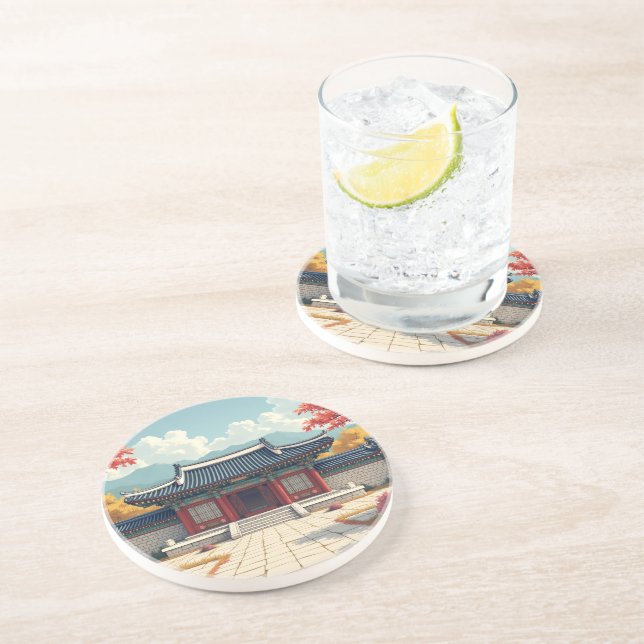 Sydkoreas gamla royal palats-bild Underlägg (Sidan)