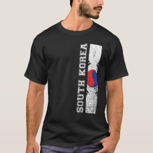 Sydkoreas kulturarv Pride Land Support Korea T Shirt