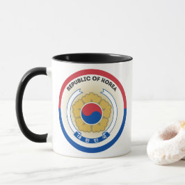 Sydkoreas kulturarvsemblem mugg