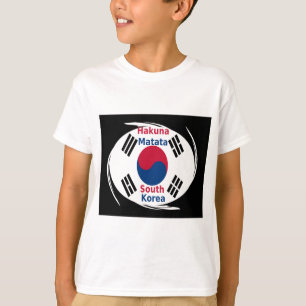 Sydkoreas nationalflagg: koreansk Taegeukgi-stolth Tee