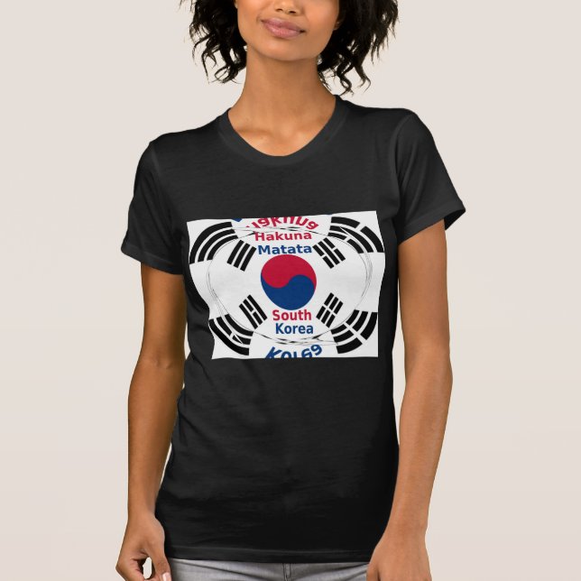 Sydkoreas nationalflagg: koreansk Taegeukgi stolth Tröja (Framsida)