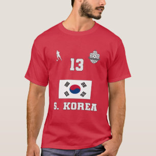 Sydkoreas nationella fotbollslag T-Shirt
