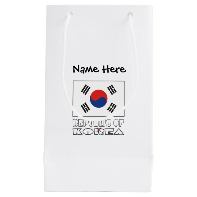 Sydkoreas sydkoreanska Flagga Personlig (Framsidan)