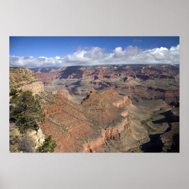 Sydkoreas syn på Grand Canyon, Arizona. Poster (Framsidan)
