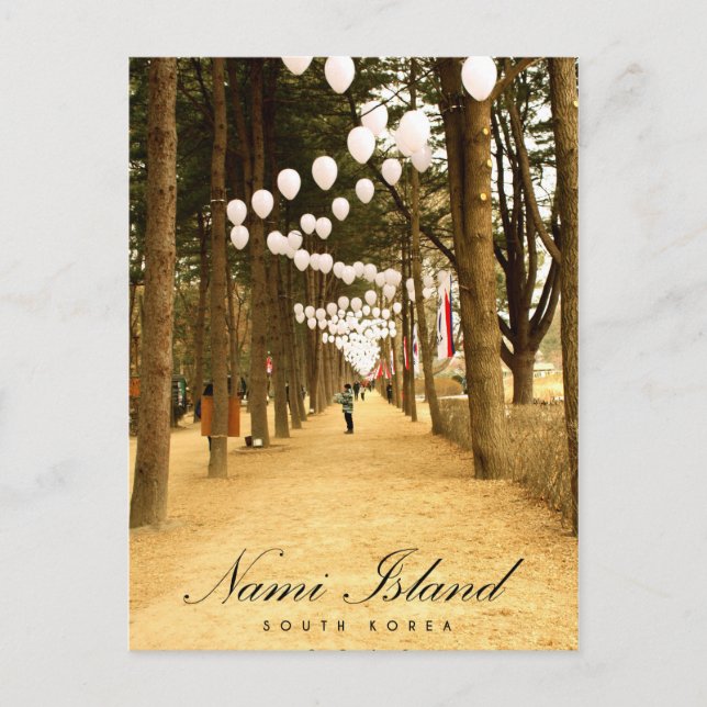 Sydkoreas vykort (Framsida)