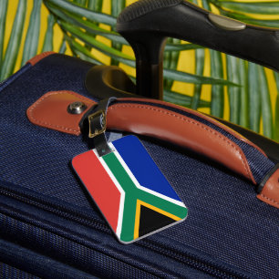 Sydlig Afrika flagga Bagagebricka