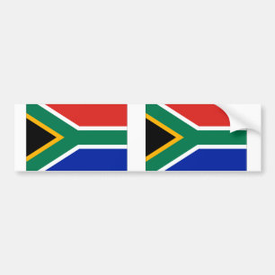 Sydlig Afrika Flagga Bildekal