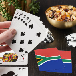 Sydlig Afrika flagga Casinokort