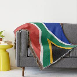 Sydlig Afrika flagga Filt