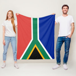Sydlig Afrika flagga Fleecefilt