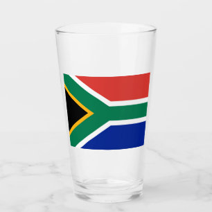 Sydlig Afrika Flagga Glaskopp