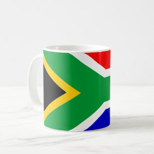 Sydlig Afrika Flagga Kaffemugg