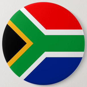 Sydlig Afrika Flagga Knapp