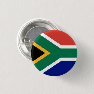 Sydlig Afrika flagga Knapp