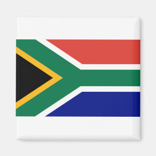 Sydlig Afrika Flagga Magnet