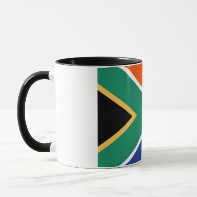 Sydlig Afrika Flagga Mugg (Vänster)