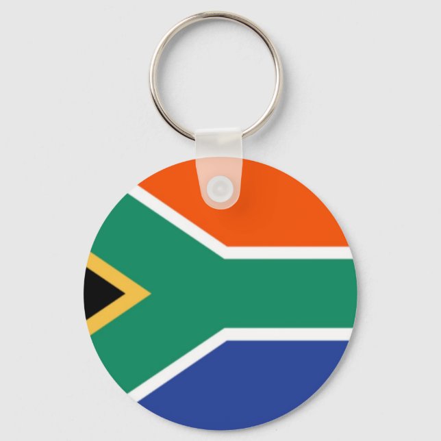 Sydlig Afrika Flagga Nyckelring (Framsida)