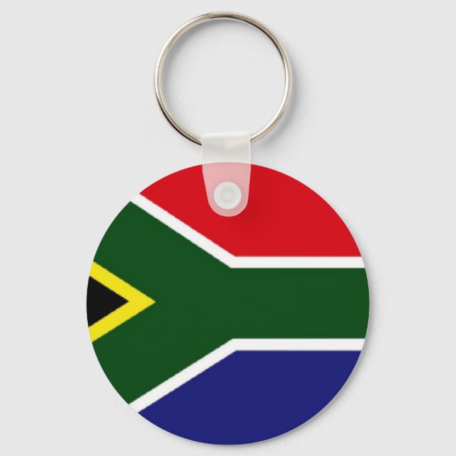 Sydlig Afrika Flagga Nyckelring (Framsida)