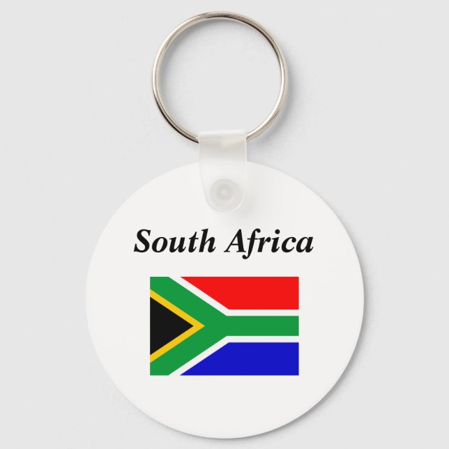 Sydlig Afrika Flagga Nyckelring (Framsida)