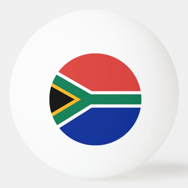 Sydlig Afrika flagga Pingisboll (Framsidan)