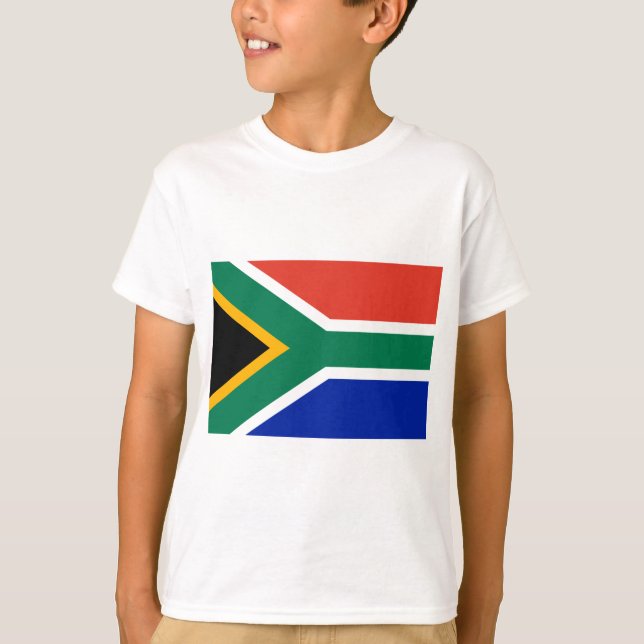 Sydlig Afrika Flagga Tröja (Framsida)