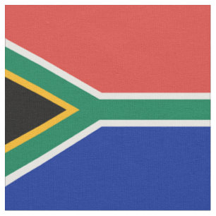 Sydlig Afrika flagga Tyg