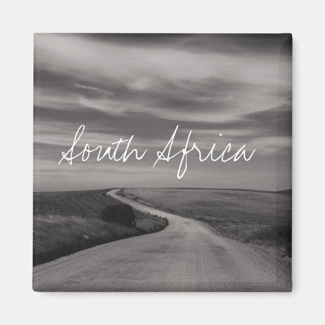 Sydlig Afrika Landcape Natature Travel Magnet (Framsidan)