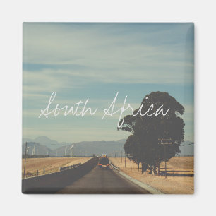 Sydlig Afrika Landcape Natature Travel Magnet