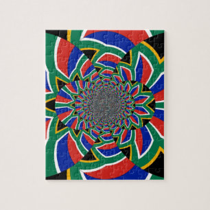 Sydlig Afrika Puzzle Pussel