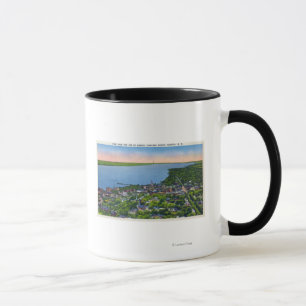Sydlig antenn av townen mugg